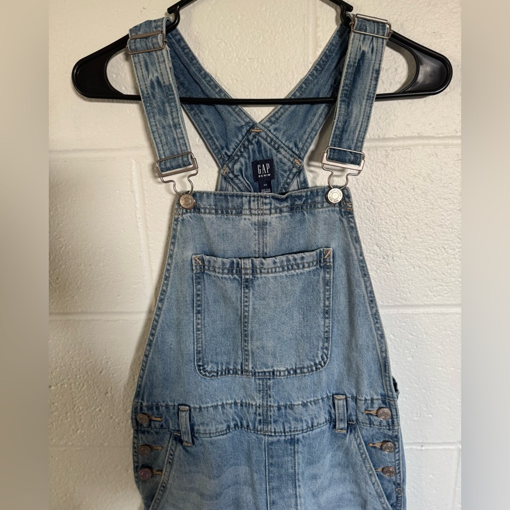 GAP Light Blue Denim Overalls
